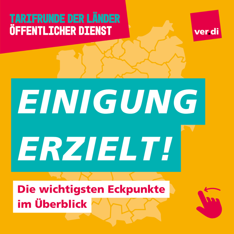 Flyer zur Tarifeinigung