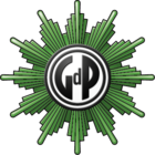 Das offizielle Logo der Gewerkschaft der Polizei.